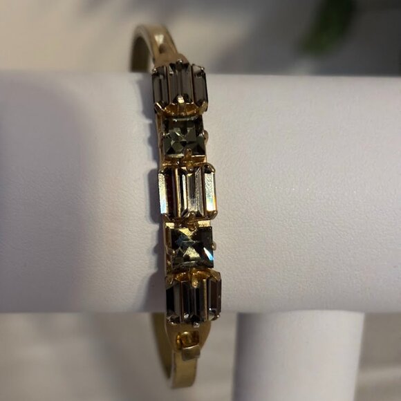 Jewelry - Beautiful Bronze with Stones Bracelet (size 7) with pouch